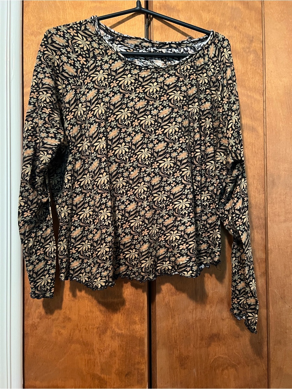 Natural life long sleeve top